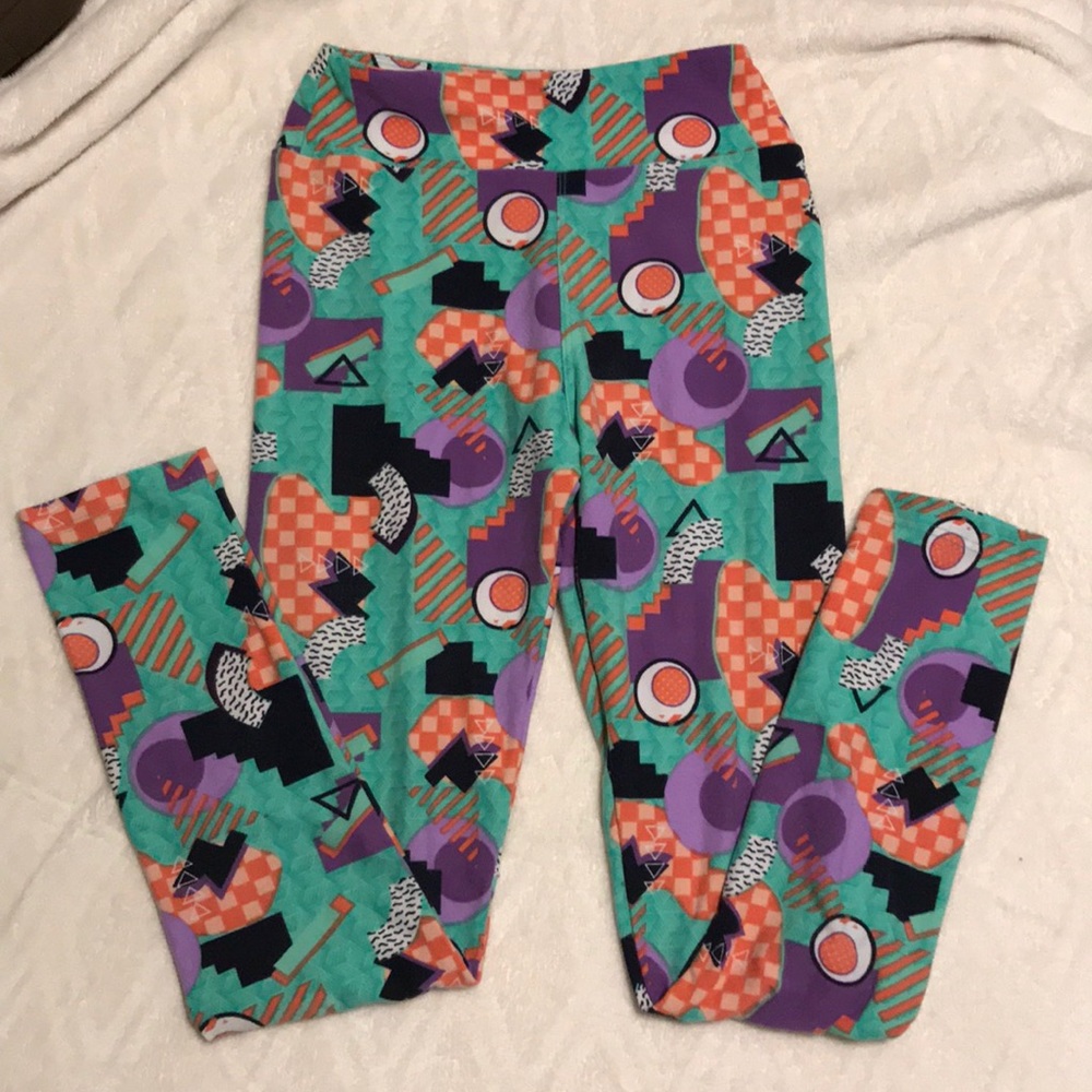 Lularoe multicolor leggings